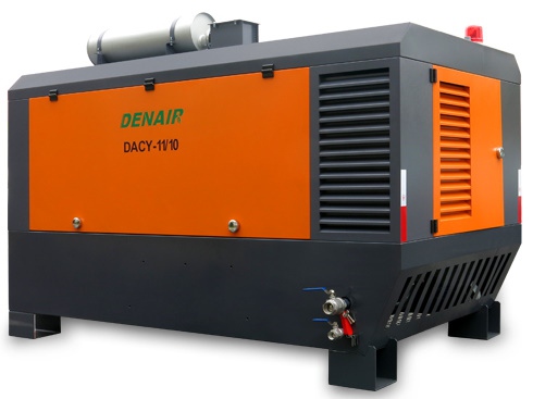 Дизельный компрессор Denair DACY-9/13 (на полозьях)